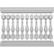 Ekena Millwork Traditional Balustrade Railing Kit Style N (5 7/8" On-Center Spacing to Pass 4" Sphere Code) BALK41X060TRN - alternate 4